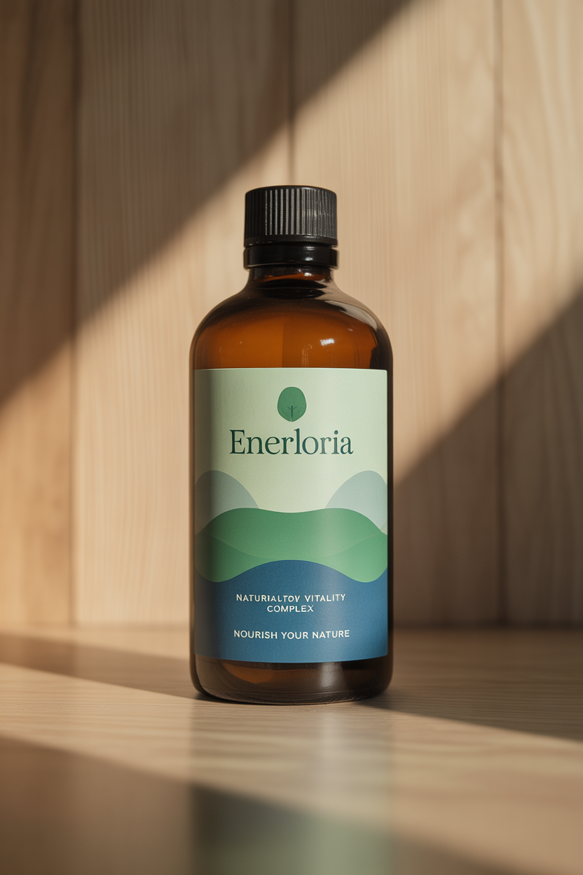 Enerloria natural vitality complex product packaging